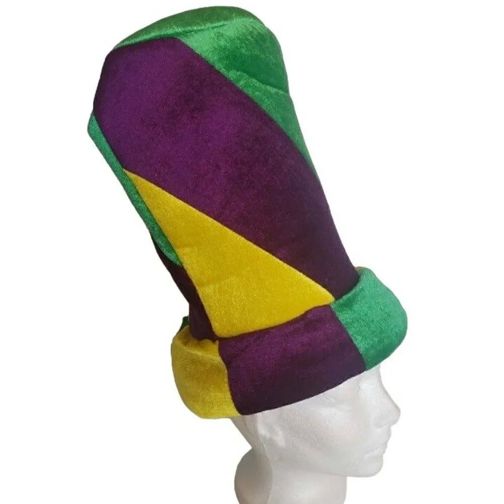 Mardi Gras Hat StovePipe Party Costume Hat